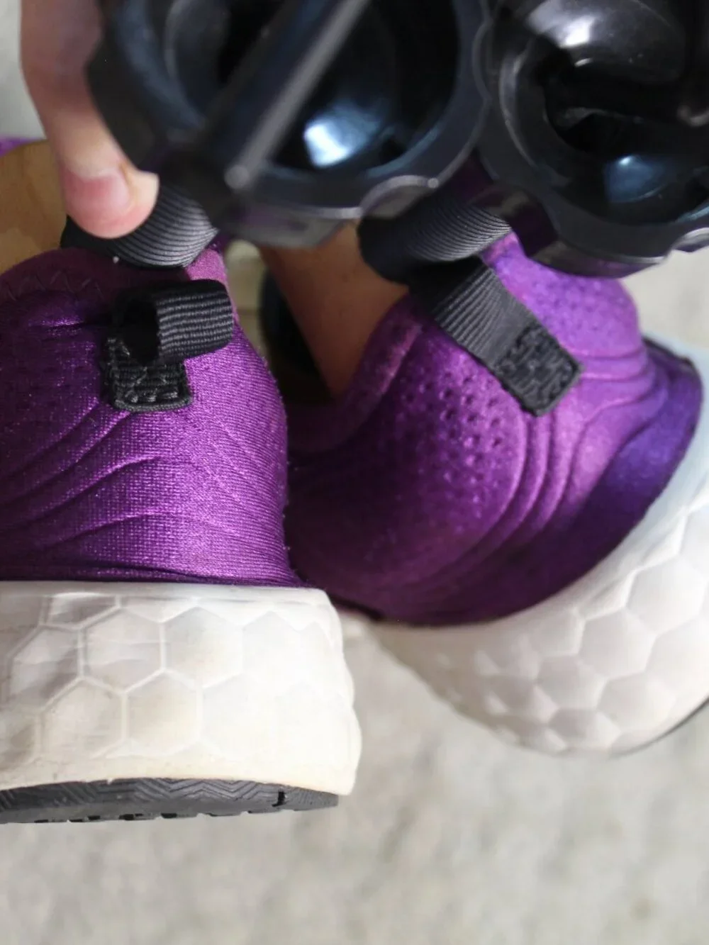 New Balance Size 6.5 Purple Athletic Shoes